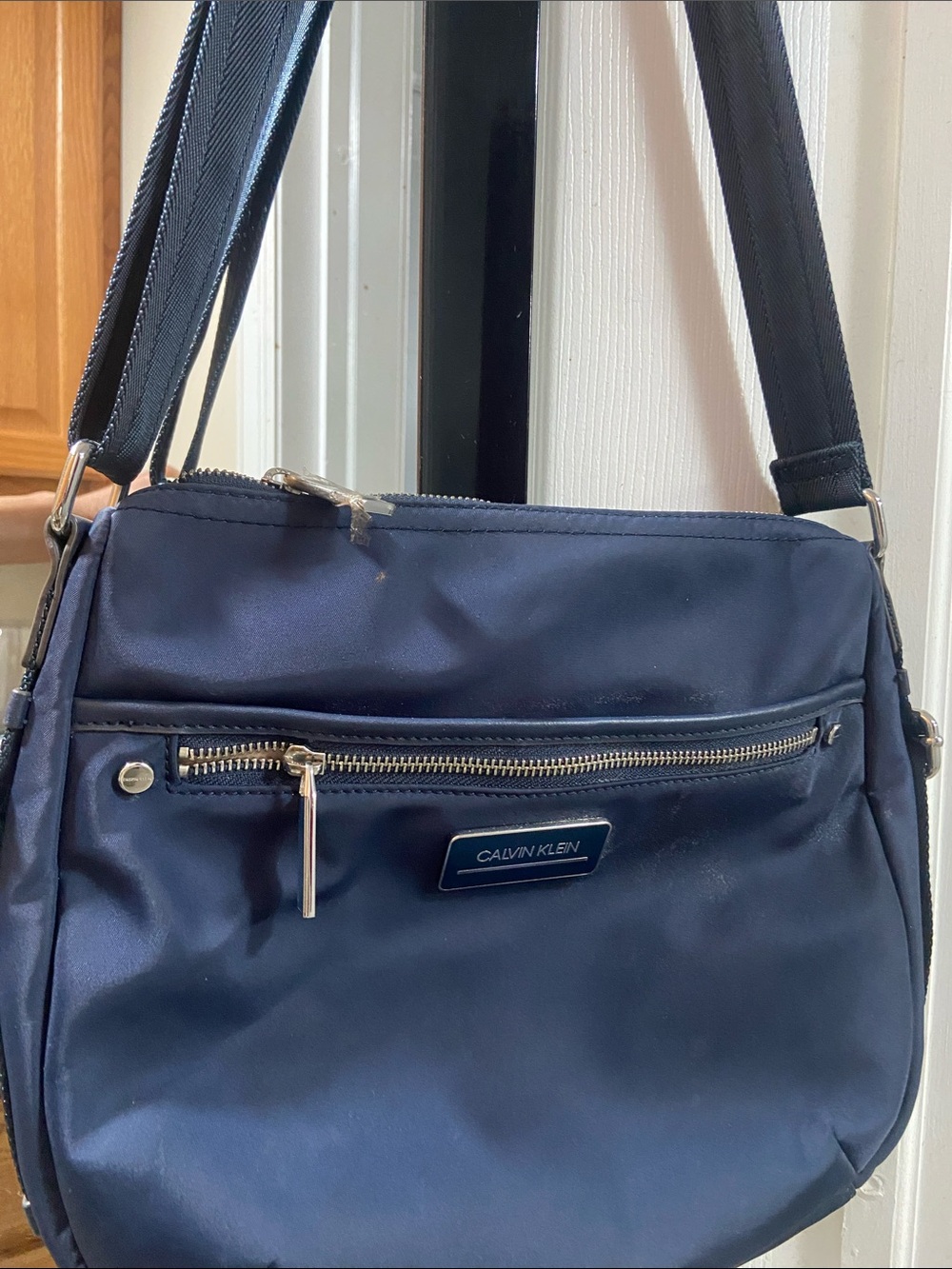 Calvin Klein. Classic Navy Blue Bag